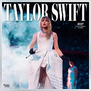 泰勒絲2027官方掛曆(收錄2026/9-2027/12月曆，不含塑膠材質)Taylor Swift Official 2027 12 X 24 Inch (Hanging) Monthly Square Wall Calendar