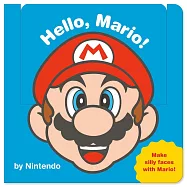 超級瑪利歐互動遊戲硬頁書(瑪利歐變臉 轉、拉、翻機關)Hello, Mario! (My Mario (TM))