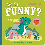 不織布翻翻硬頁書Who&rsquo;s Funny? (附鏡子): Who&rsquo;s Funny?: An interactive lift the flap book for toddlers - with soft flaps and a mirror!