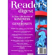 讀者文摘 美國版 11月號 / 2016