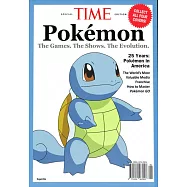 TIME 時代週刊 TIME Pok&eacute;mon 寶可夢25週年特刊_傑尼龜