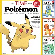 TIME 時代週刊 TIME Pok&eacute;mon 寶可夢25週年特刊_4封面