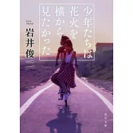 少年たちは花火を横から見たかった