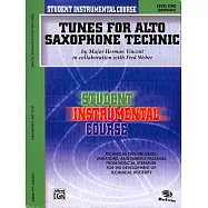 Student Instrumental Course: Tunes For Alto Saxophone Technic, level 1