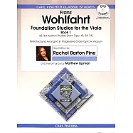 Franz Wohlfahrt Foundation studies for the viola book 1