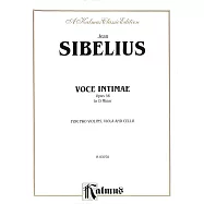 西貝流士:D小調Op.56“親切的聲音”給雙小提琴、中提琴及大提琴