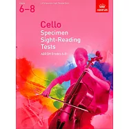 英國皇家大提琴視奏測驗範例 第6-8級(自2012年起之修訂版)