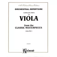 管弦樂曲：中提琴聲部選自經典名曲集 第1冊