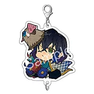 鬼滅之刃壓克力吊飾誕生花ver.：嘴平伊之助