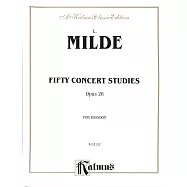 米爾德 50首低音管音樂會練習曲集 作品26