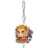 鬼滅之刃壓克力吊飾誕生花ver.：煉獄杏壽郎