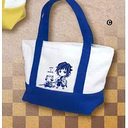 鬼滅之刃x小浣熊迷你托特包：深藍