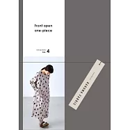 DARUMA FABRIC型紙圖解作品集NO.4：前扣洋裝