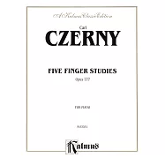 徹爾尼五指鋼琴練習曲 Op.777 (Kalmus版)
