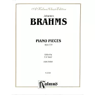 布拉姆斯：鋼琴作品曲集樂譜 Op.118 (Kalmus版)