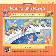 小小莫札特鋼琴教程 兒童音樂探索 CD套組(2片) 第1級