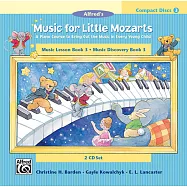 小小莫札特鋼琴教程 兒童音樂探索 CD套組(2片) 第3級