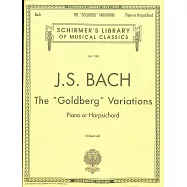 巴哈：郭德堡變奏曲 鋼琴獨奏樂譜