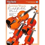 韋瓦第：B小調四小提琴協奏曲 Op.3 No.10 RV580 附線上音訊檔