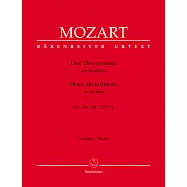 莫札特：三首弦樂團嬉遊曲 K.136-138 (125a-c)