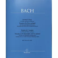 巴赫：C大調奏鳴曲 降E大調奏鳴曲與G小調奏鳴曲 BW1033、1031、1020