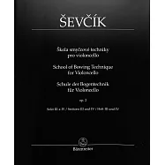 賽夫西克：大提琴技巧練習 Op.2 第3-4部分