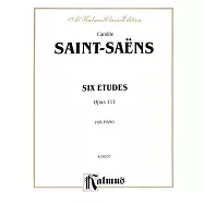 聖桑斯：6首練習曲 作品111 鋼琴樂譜 (Kalmus版)