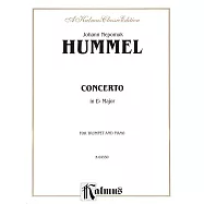 胡麥爾：降E大調小號協奏曲 小號與鋼琴伴奏樂譜 (Kalmus版)