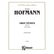 霍夫曼：第一練習曲 作品86 中提琴樂譜 (Kalmus版)