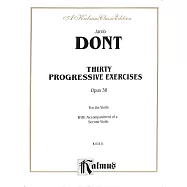 董特：30首漸進練習曲 作品38 小提琴二重奏樂譜 (Kalmus版)