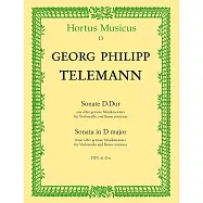 泰勒曼：D大調大提琴奏鳴曲 作品41：D6