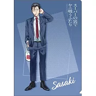 在超市後門吸菸的二人文件夾：佐佐木