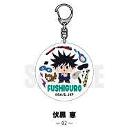 咒術迴戰壓克力鑰匙圈：伏黑惠(Circle)
