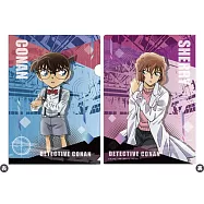 名偵探柯南透明文件夾：柯南/雪莉 摩登漸層