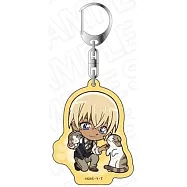 名偵探柯南壓克力鑰匙圈：Q版貓咪ver.2安室透