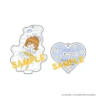 庫洛魔法使x三麗鷗壓克力立牌吊飾花ver.：小櫻x大耳狗