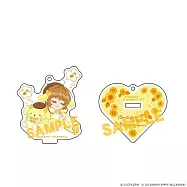 庫洛魔法使x三麗鷗壓克力立牌吊飾花ver.：小櫻x布丁狗