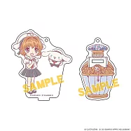 庫洛魔法使x三麗鷗壓克力立牌吊飾香水ver.：小櫻x大耳狗