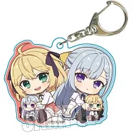 GyuGyutto壓克力鑰匙扣：艾妮絲菲亞&尤菲莉亞