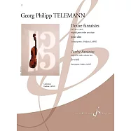 泰勒曼：12首幻想曲TWV 40:14-25 中提琴譜