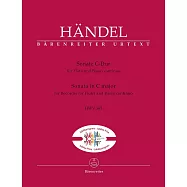 韓德爾：C大調低音通奏奏嗚曲 作品365 長笛譜