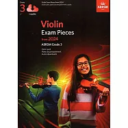 英國皇家 2024 小提琴考試指定曲含鋼琴伴奏譜 第3級(附線上音訊檔)