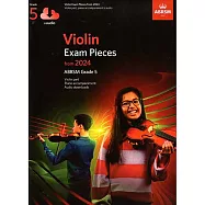英國皇家 2024 小提琴考試指定曲含鋼琴伴奏譜 第5級(附線上音訊檔)