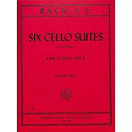 巴赫：六首大提琴無伴奏組曲作品1007-1012中提琴譜 戴維斯編曲