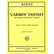 BORNE：卡門幻想曲 長笛+鋼琴譜