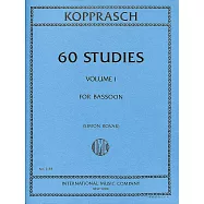 科普拉施：六十首練習曲 第1冊 低音管樂譜KOVAR Simon編曲
