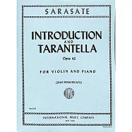 聖桑斯：前奏曲與塔朗泰拉舞曲 作品43 小提琴與鋼琴伴奏譜