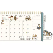 mofusand貓福珊迪2024年桌上型月曆