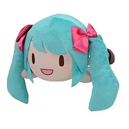 SEGA景品 初音系列 趴姿M玩偶 初音未來 16周年(張嘴笑)