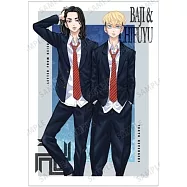 東京復仇者來自場地的信A3海報：場地圭介&松野千冬ver.B